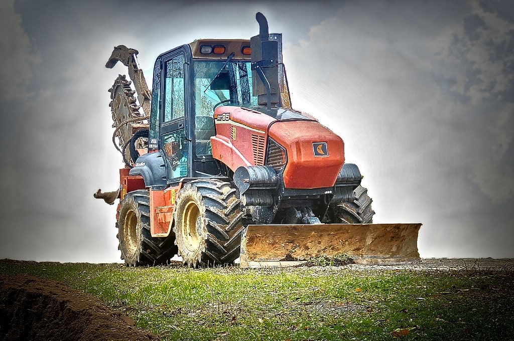 Траншеекопатель со смещенной осью Ditch Witch RT95H