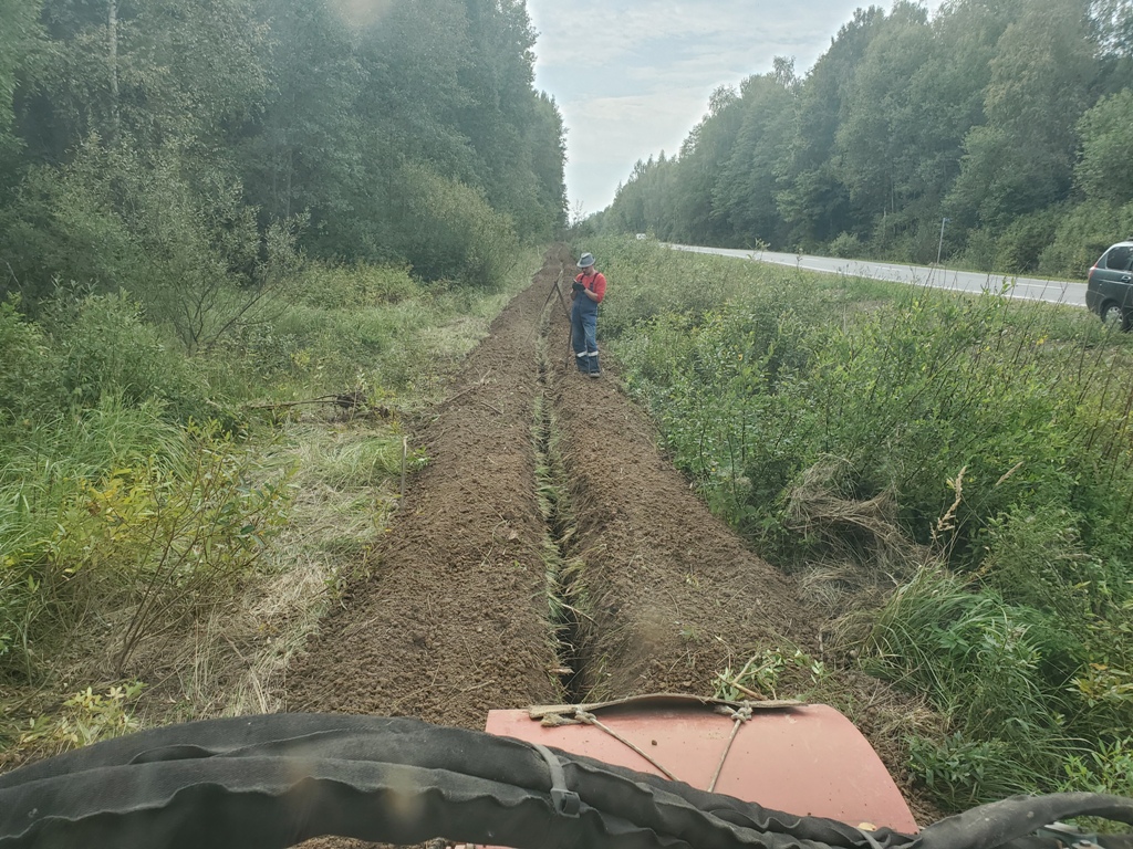 Траншеекопатель , Что сказать, приехал исправлять косяки малых братьев